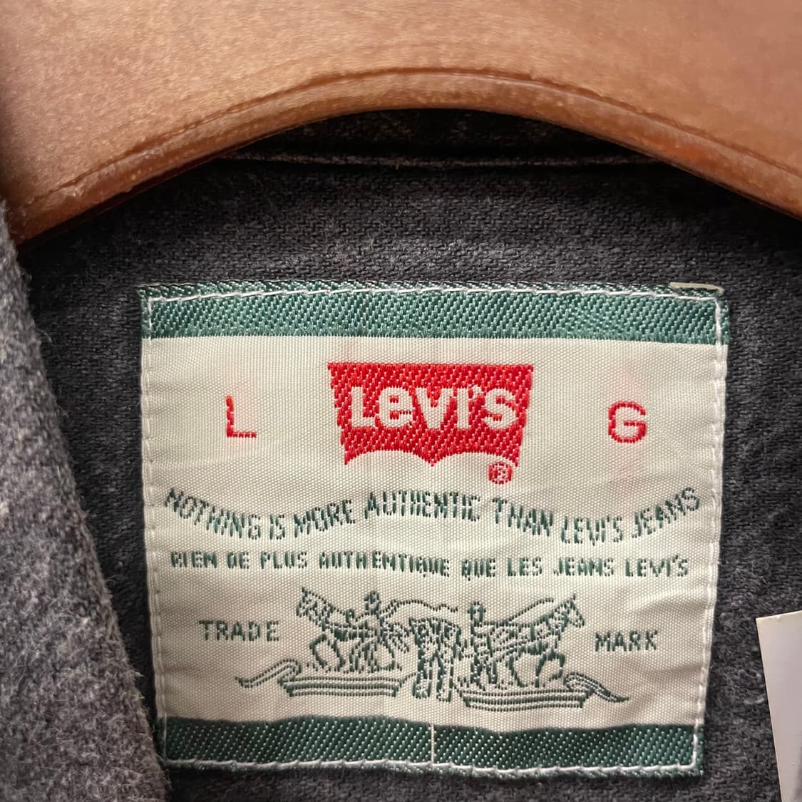 00s 리바이스 흑청 포켓 데님 셔츠 상품이미지7