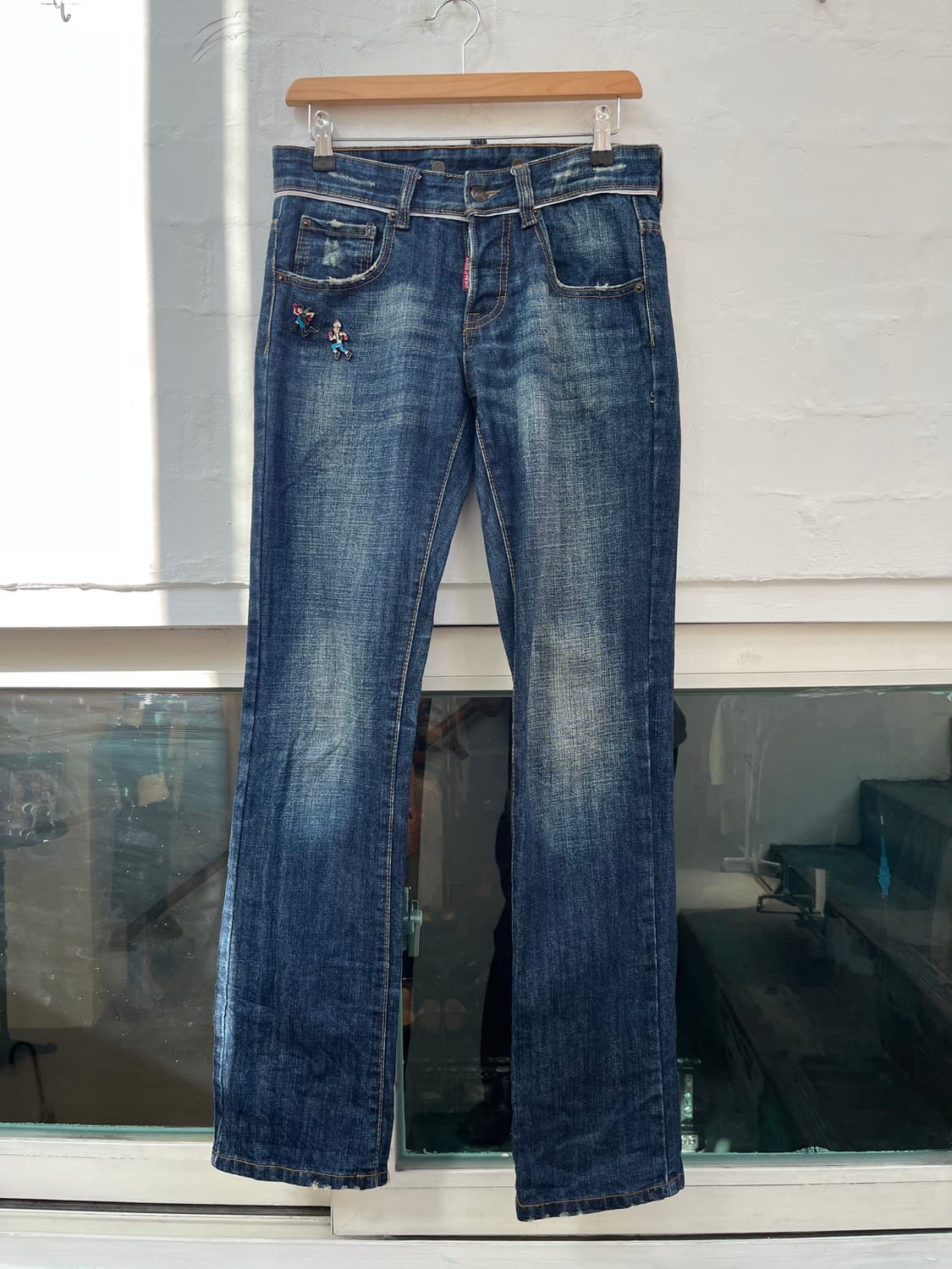 Dsquared2 레고 슬림 데님팬츠 상품이미지1