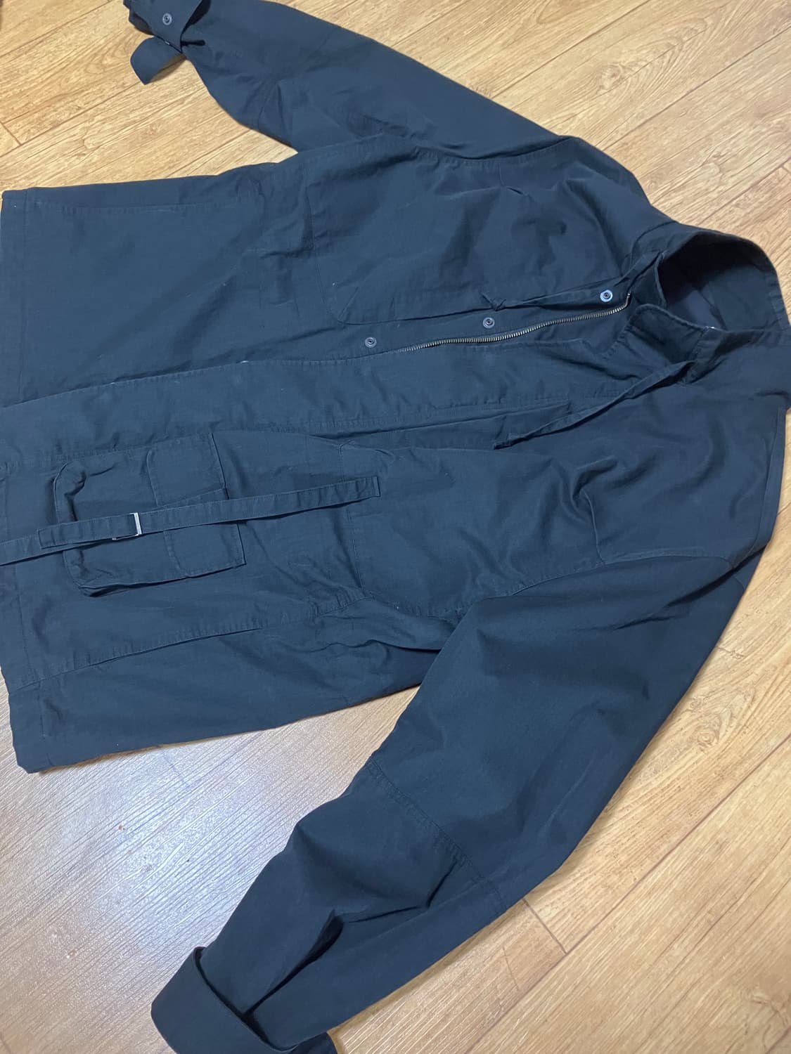 (S) Etce STRAP FIELD JACKET (BLACK) S사이즈 상품이미지4