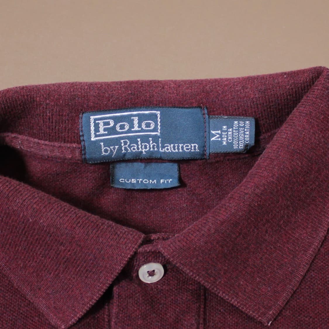 Polo 폴로 랄프로렌 와인 버건디 PK 반팔  상품이미지3