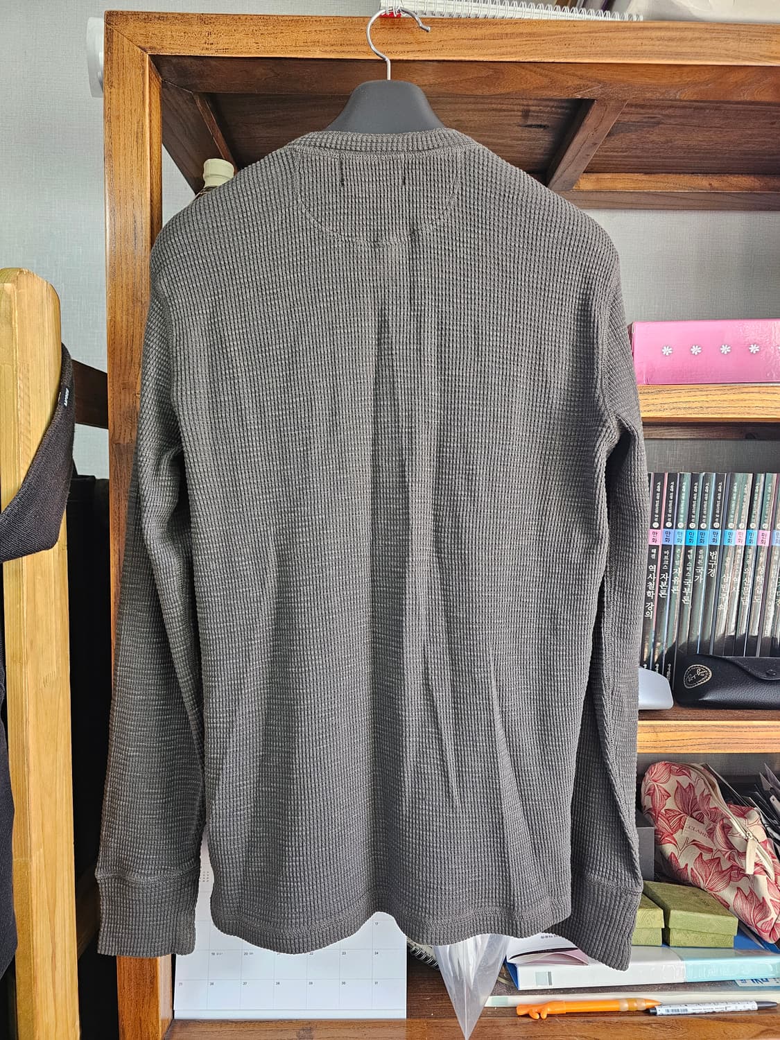 새상품!신상 폴로 RRL 랄프로렌 헨리넥 와플 긴팔 티셔츠 니트 롱슬리브 상품이미지5