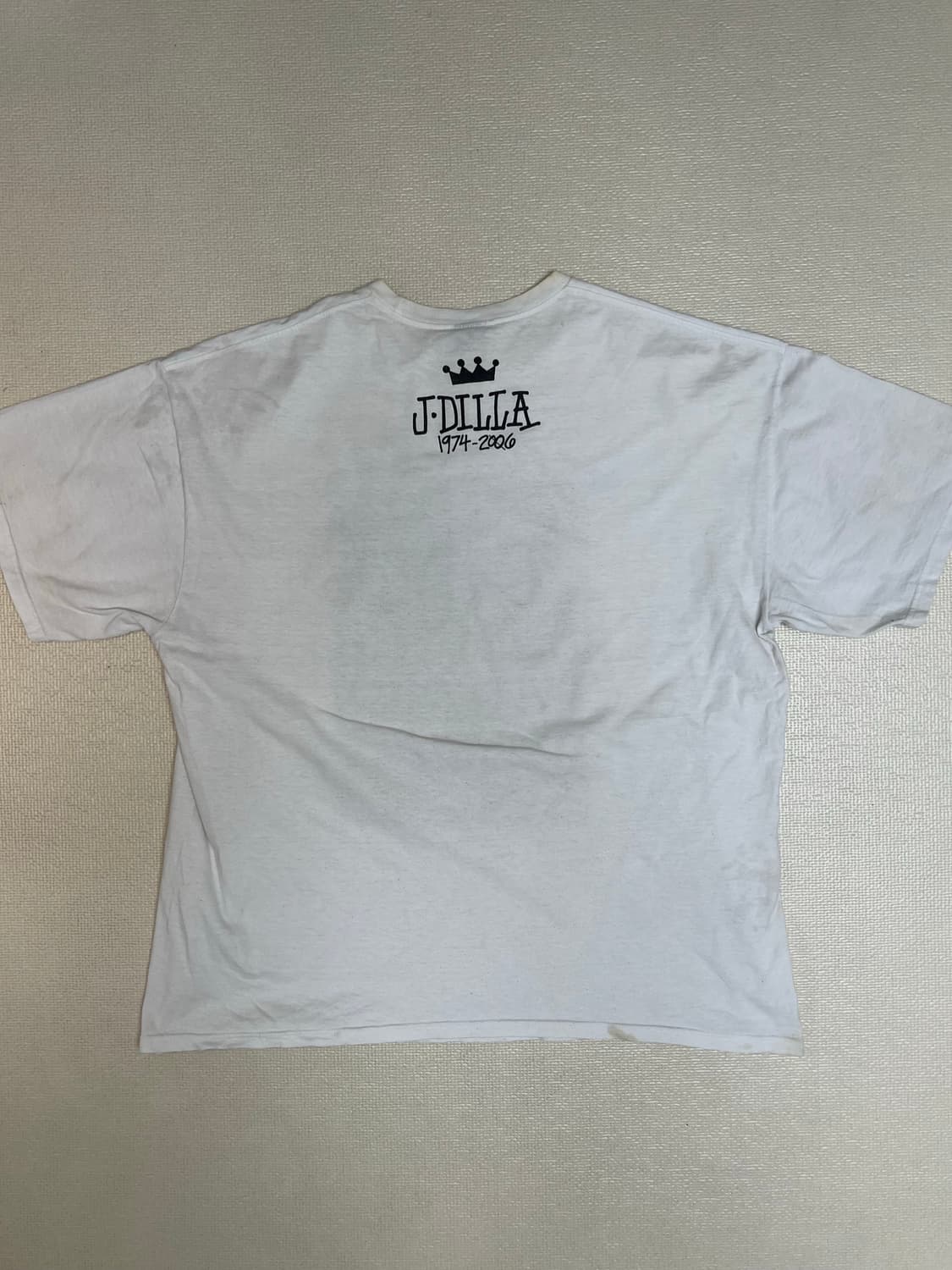 00s 빈티지 스투시 J딜라그래픽 티셔츠 XXL 상품이미지5