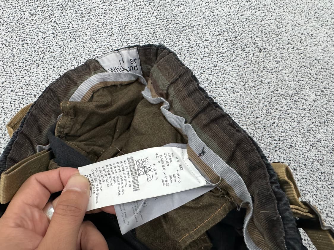 화이트샌즈 데미지 코듀로이 팬츠 상품이미지5