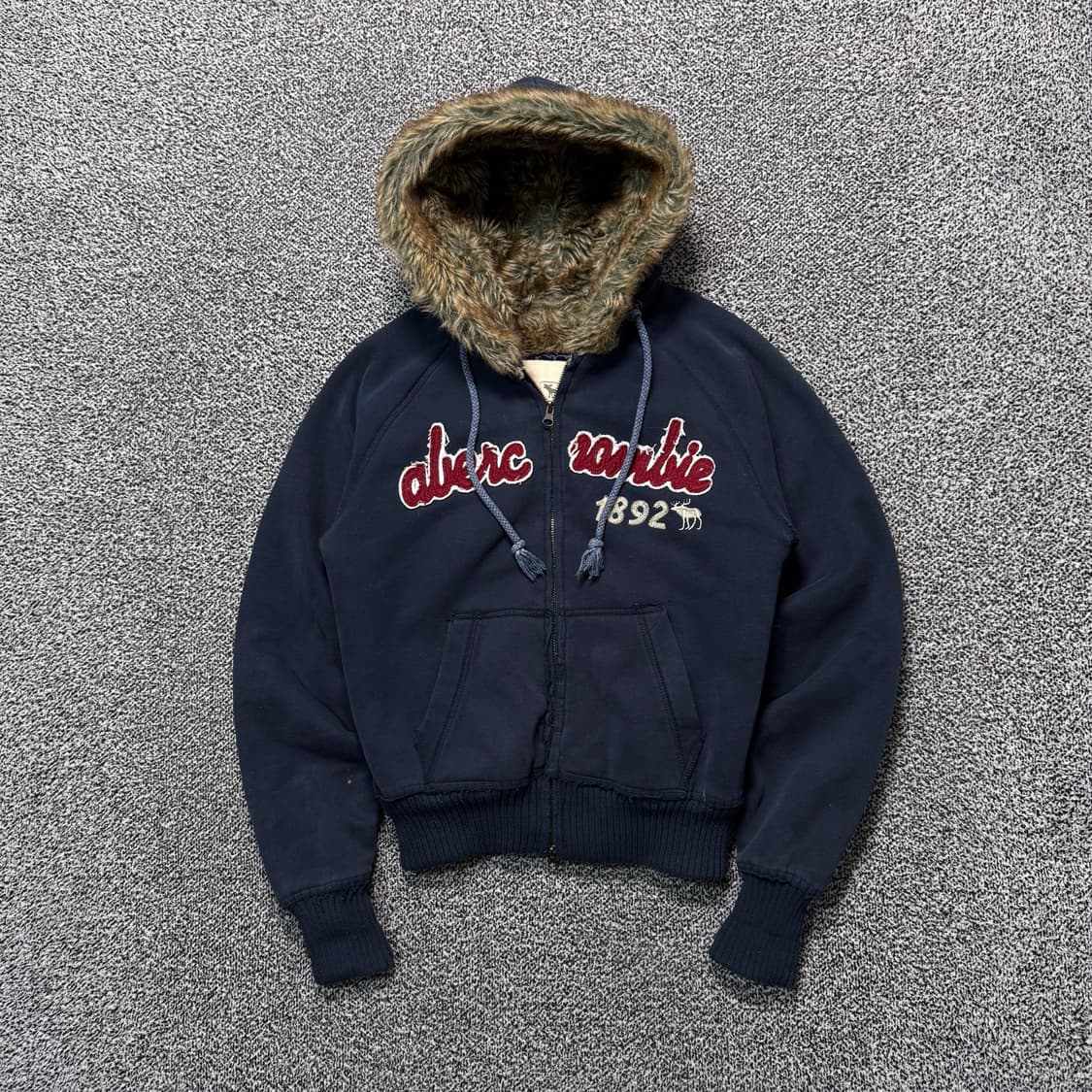 Name : 아베크롬비 스펠아웃로고 후드,안감 퍼 크롭 울프죠 :) 상품이미지1