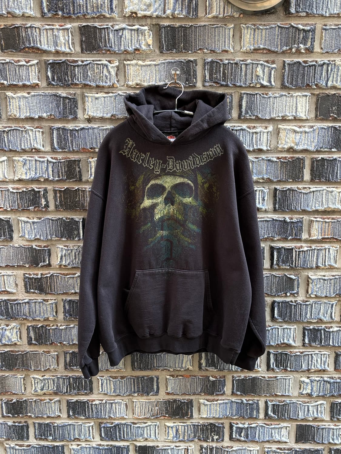 할리데이비슨 스컬 후디 상품이미지1