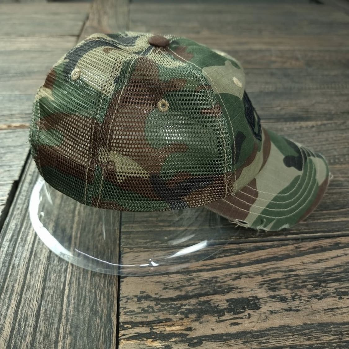 [본더치] 빅로고 카모 트러커캡 메쉬캡 M18258 상품이미지4