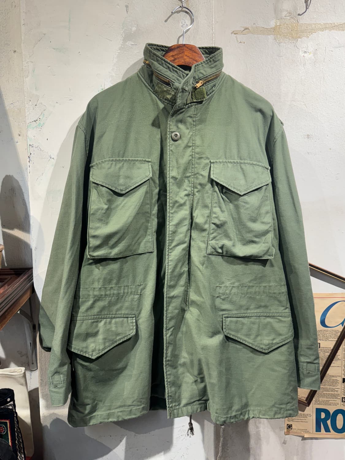 Alpha Industries Inc. khaki field jacket 상품이미지1