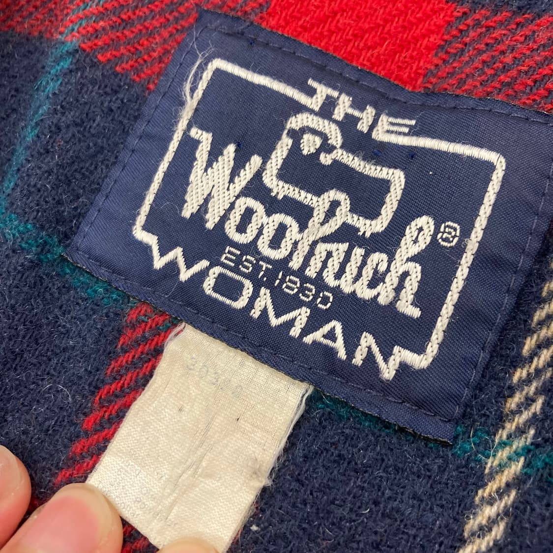 울리치 헤비울 레드 숄카라 코트 상품이미지7