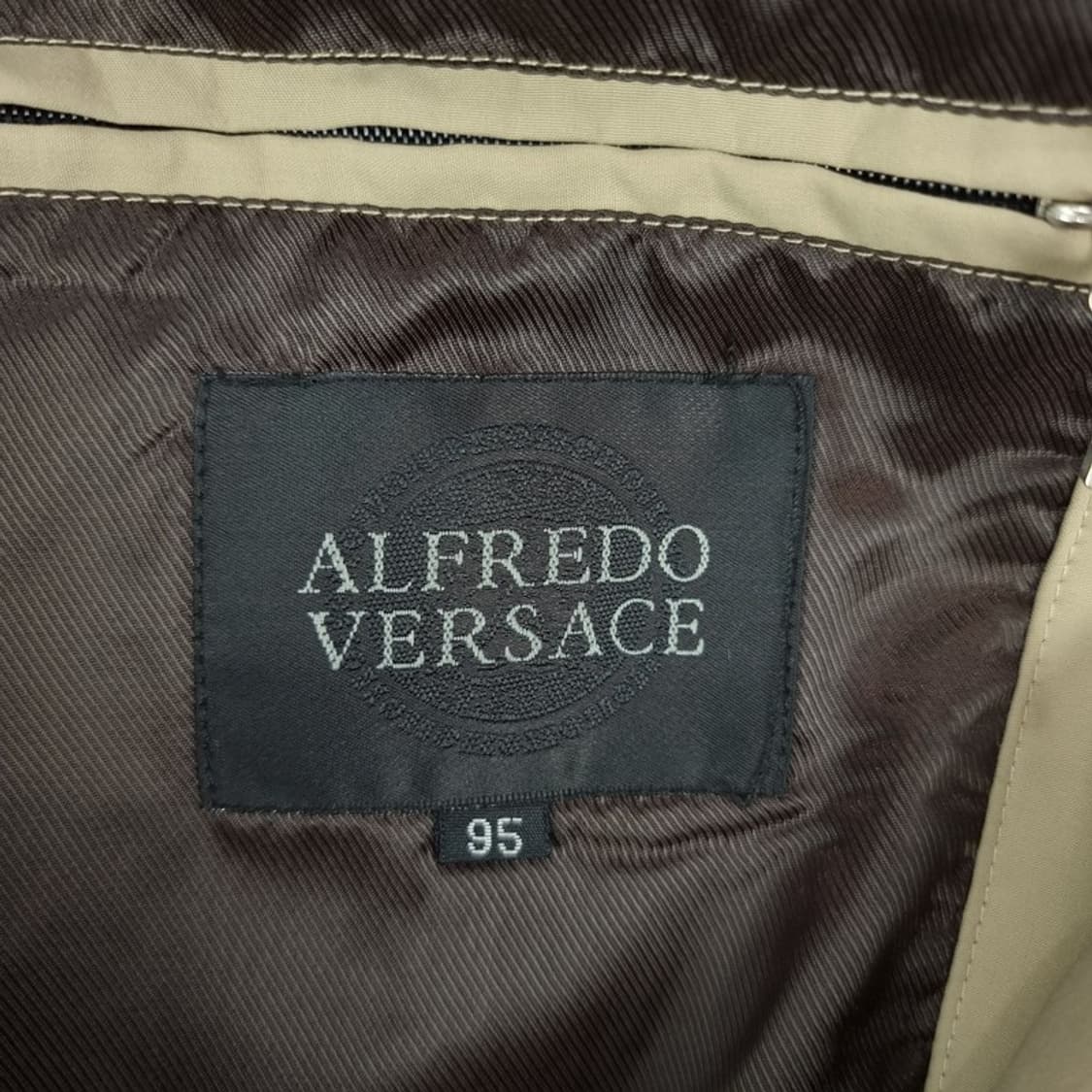 [알프레도 베르사체] 90'S 올드스쿨 빈티지 블루종 자켓 M19311 상품이미지9