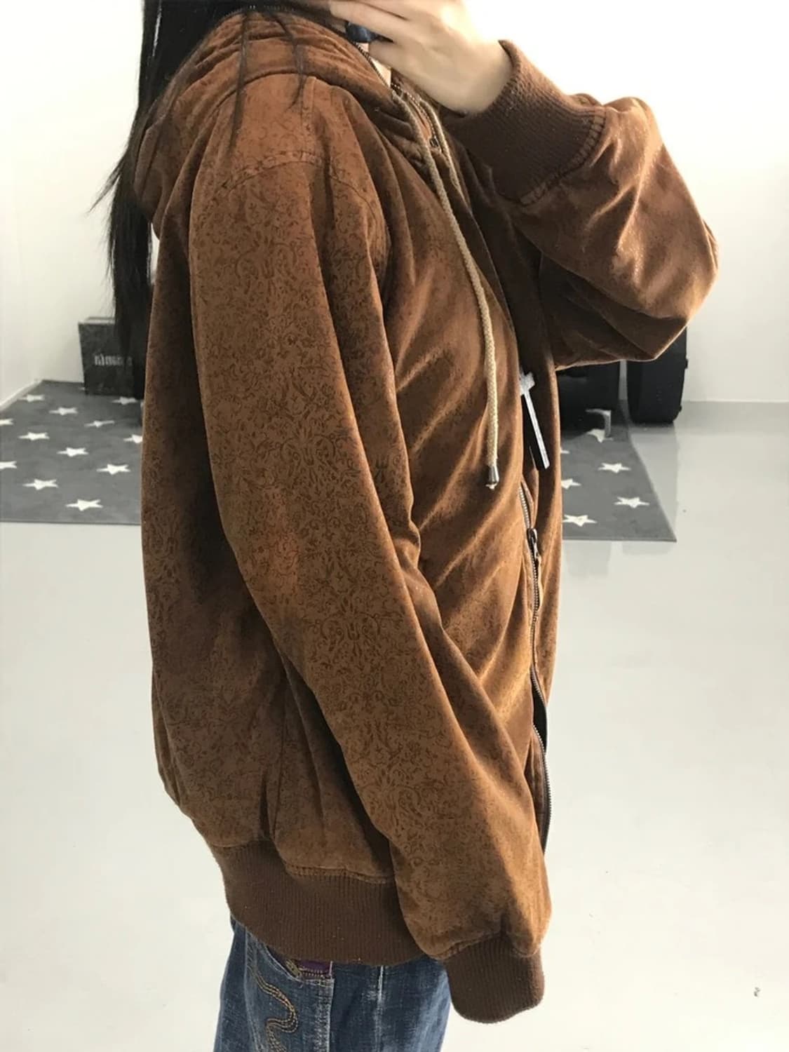 트릭시 00’s 빈티지 퍼안감 후드집업 자켓 상품이미지2