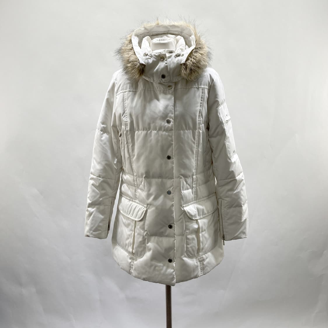 타미힐피거 여성다운패딩자켓 화이트 S 상품이미지1