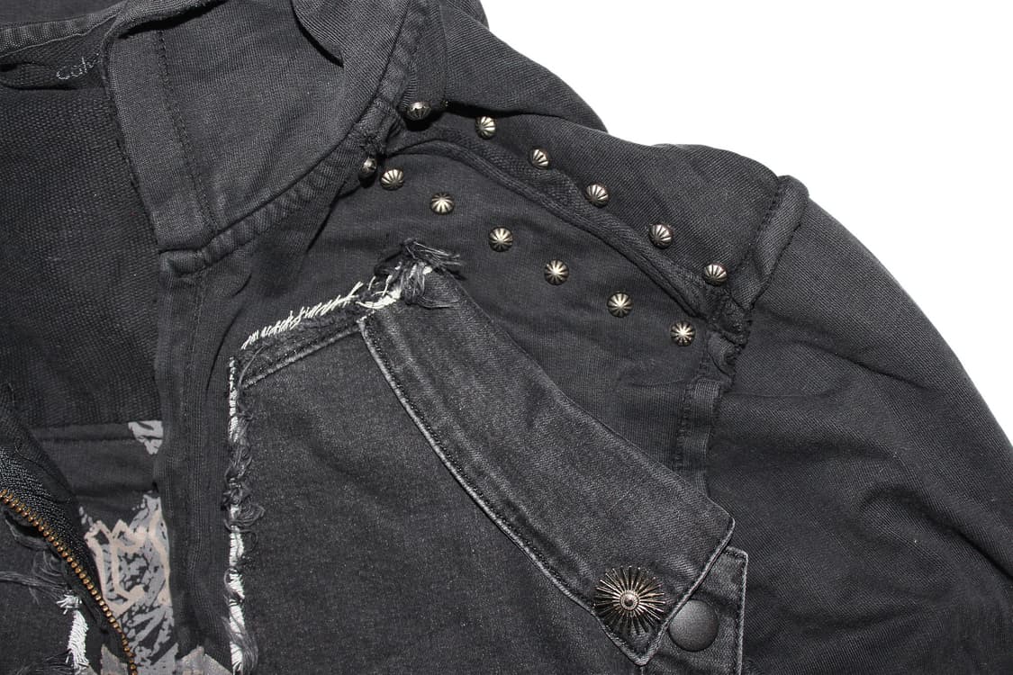 2000s JAPAN Rework Hood Zip-Up 리워크 후드집업 상품이미지4