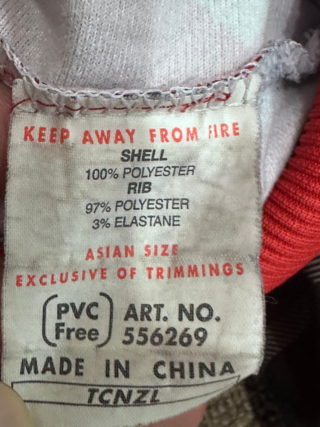 푸마 올드스쿨 레드 블랙 체크 트랙탑 져지 상품이미지6