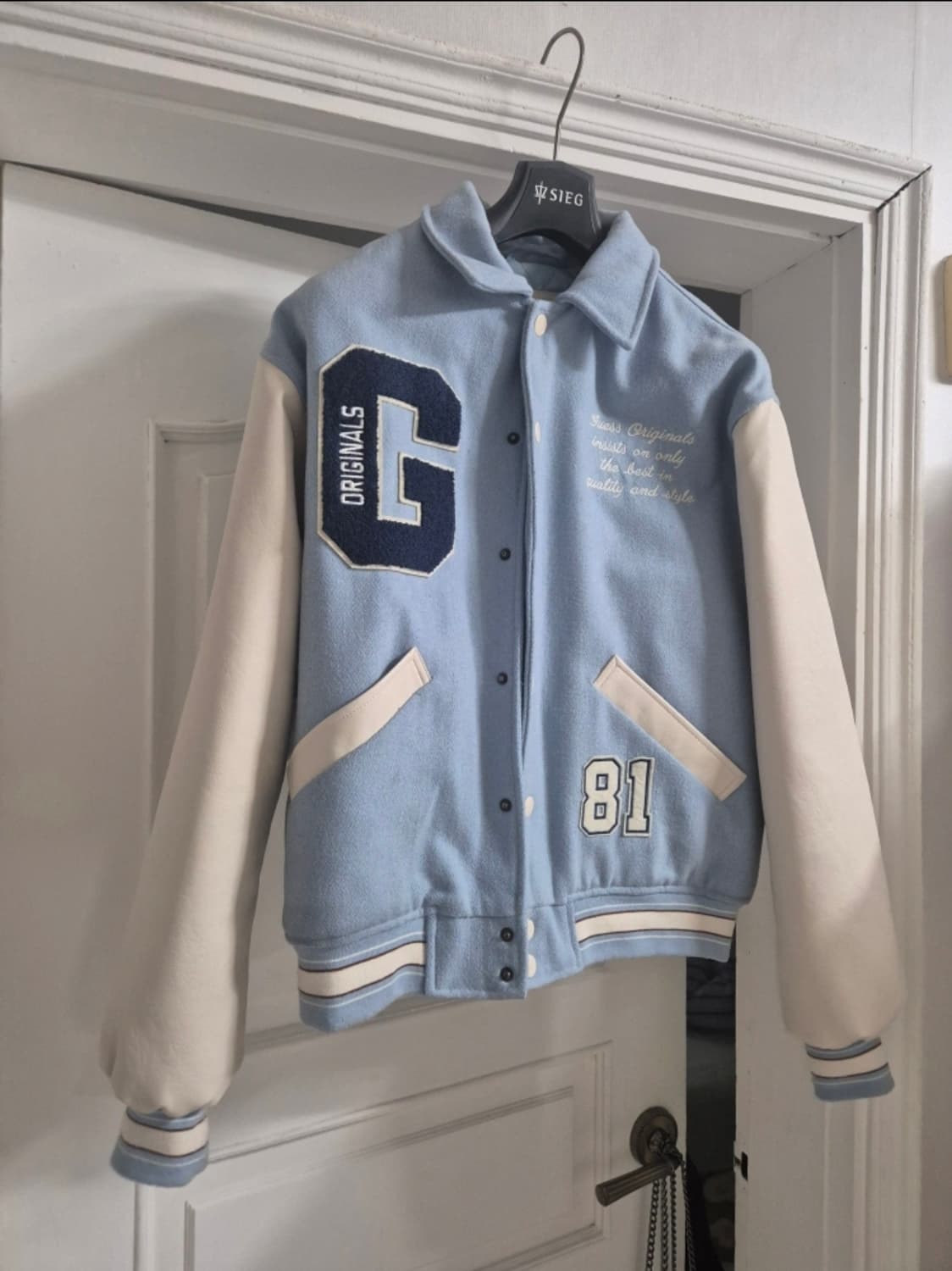 게스 오리지널 바시티자켓 상품이미지3