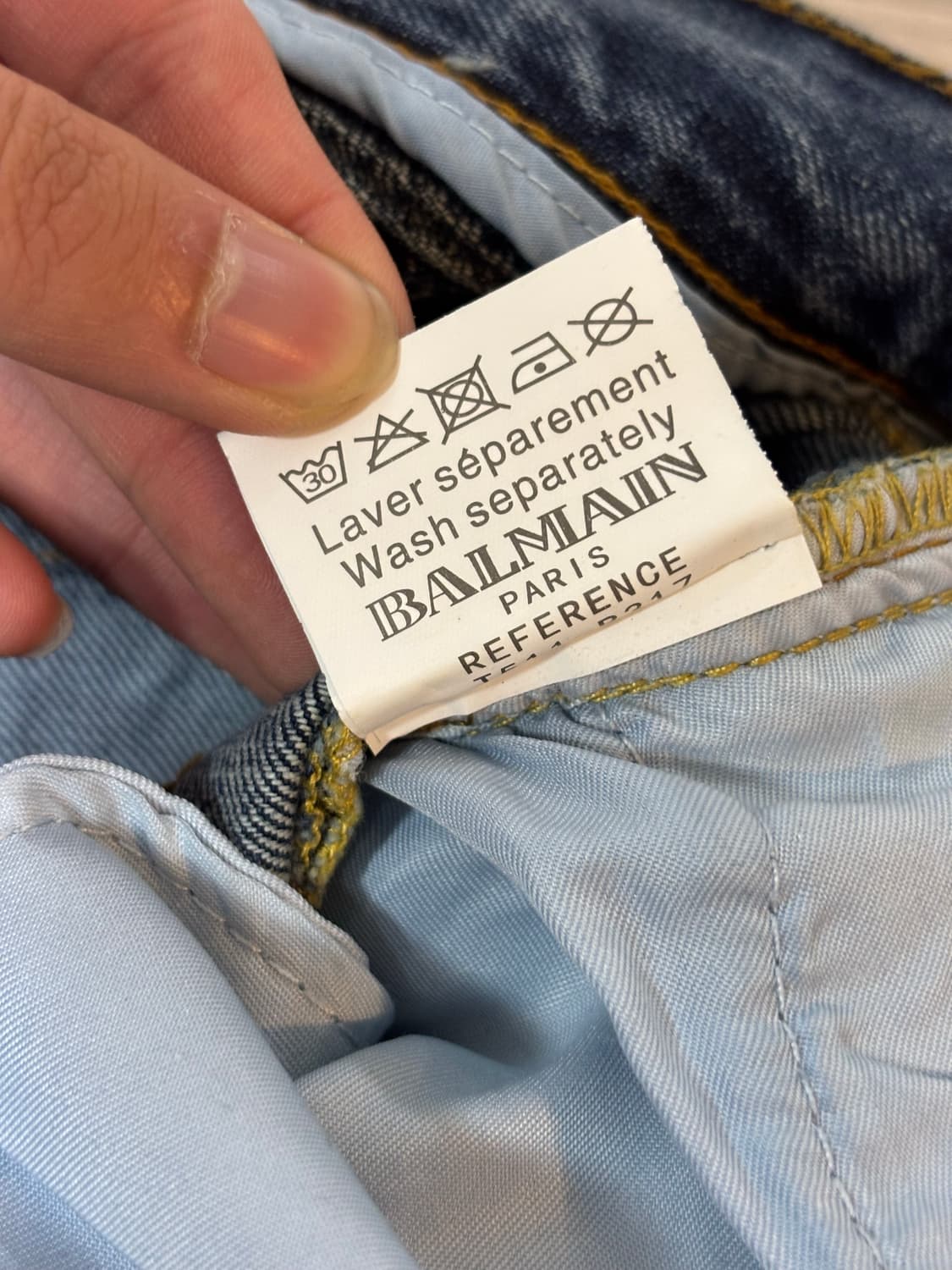 balmain 천바지 상품이미지3