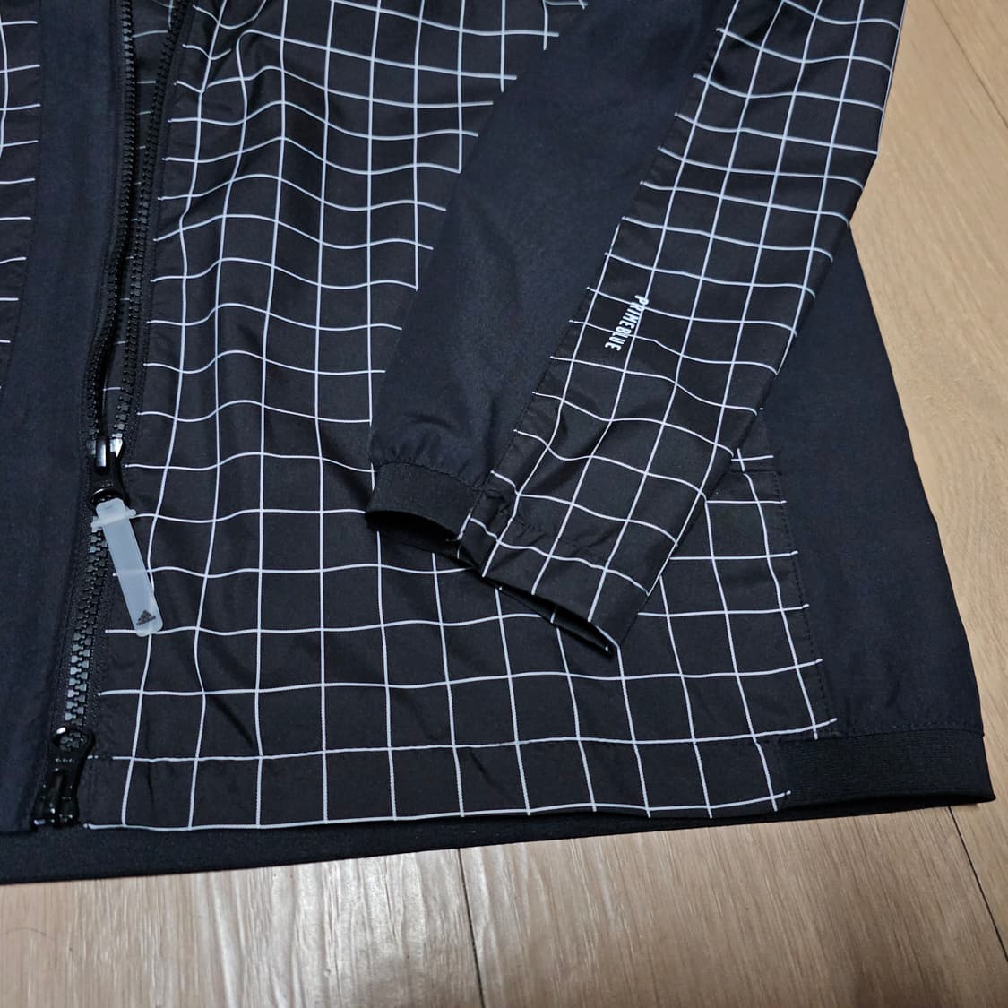 아디다스 Windproof 윈도파인체크 남성후드자켓 100 상품이미지5