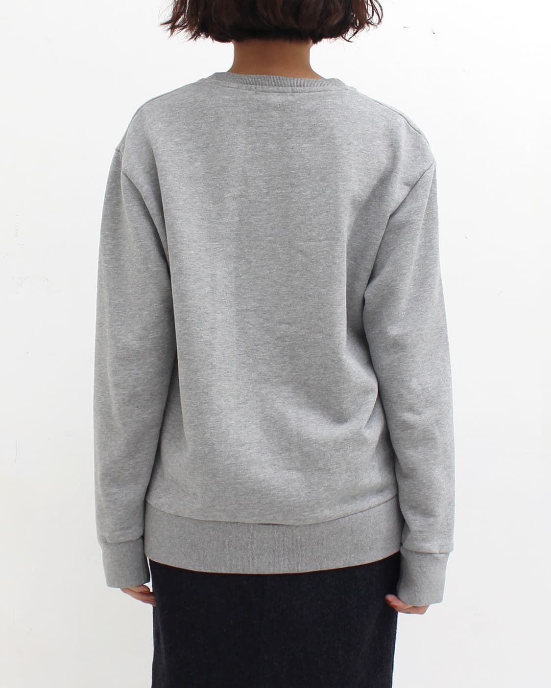 키츠네 그레이 스웻셔츠 맨투맨 상품이미지3