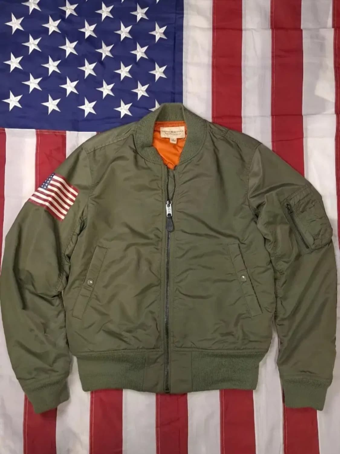 오리지날 랄프로렌폴로 데님앤서플라이 성조기 MA-1 항공자켓 상품이미지1