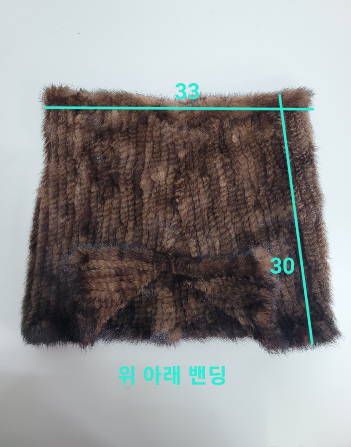 ungaro 웅가로 천연 밍크 넥워머 / FREE 상품이미지7