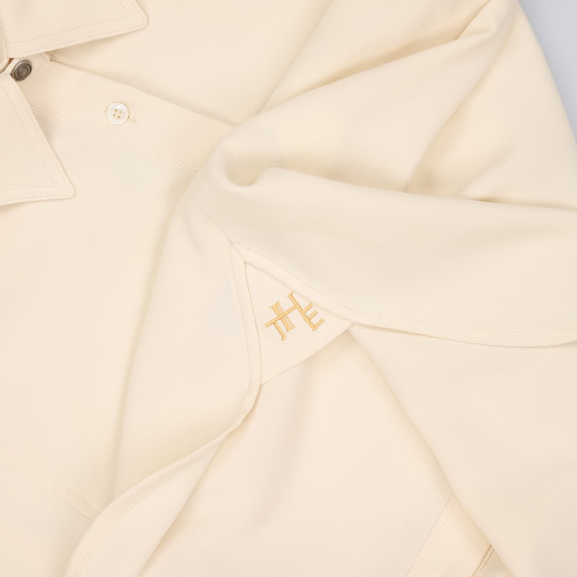 [95] 신형 헤지스 여성 포켓배색 긴팔 셔츠 블라우스 아이보리 3782 상품이미지5