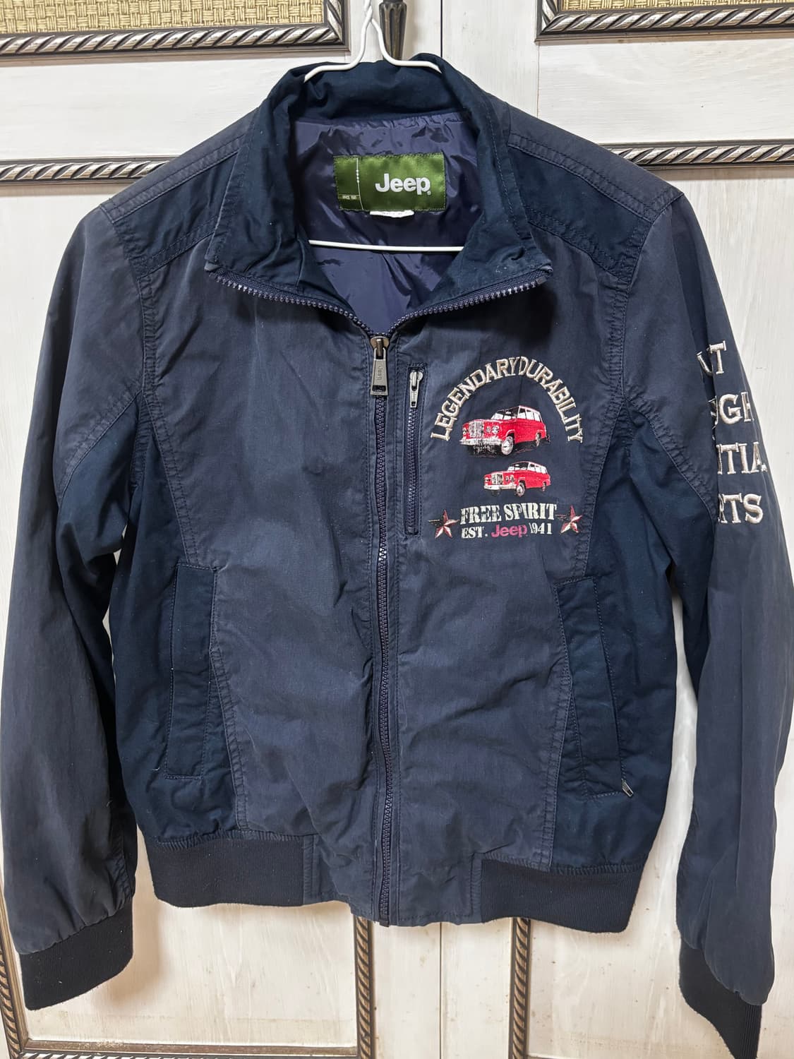 지프 빈티지•Y2k 자수 집업 상품이미지1