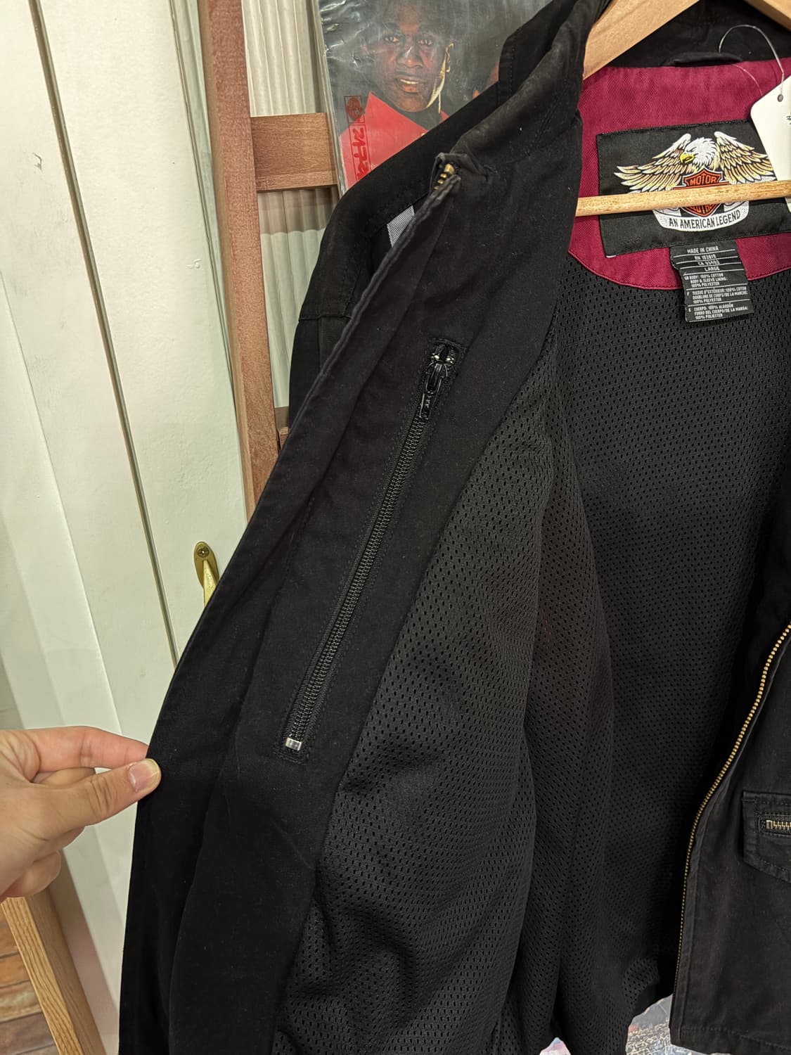 J33 할리데이비슨 패치 바이크 자켓 상품이미지6