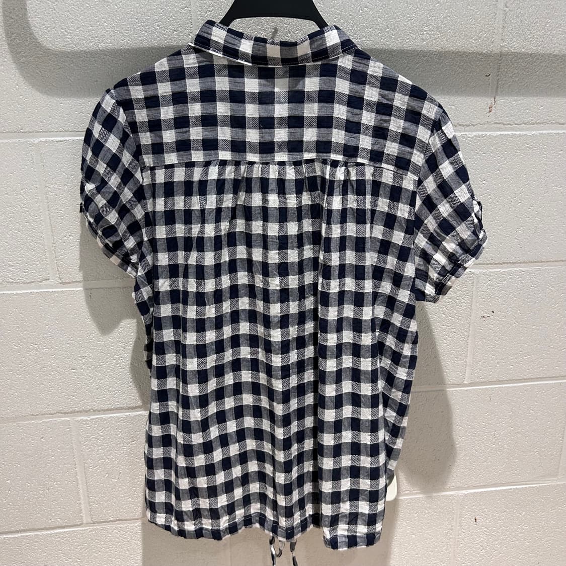 Vintage y2k check Shirts 상품이미지4