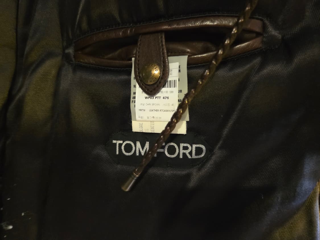 톰포드 레더구스다운자켓 상품이미지8