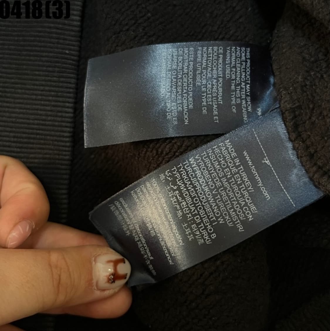 타미힐피거 후드티 상품이미지5