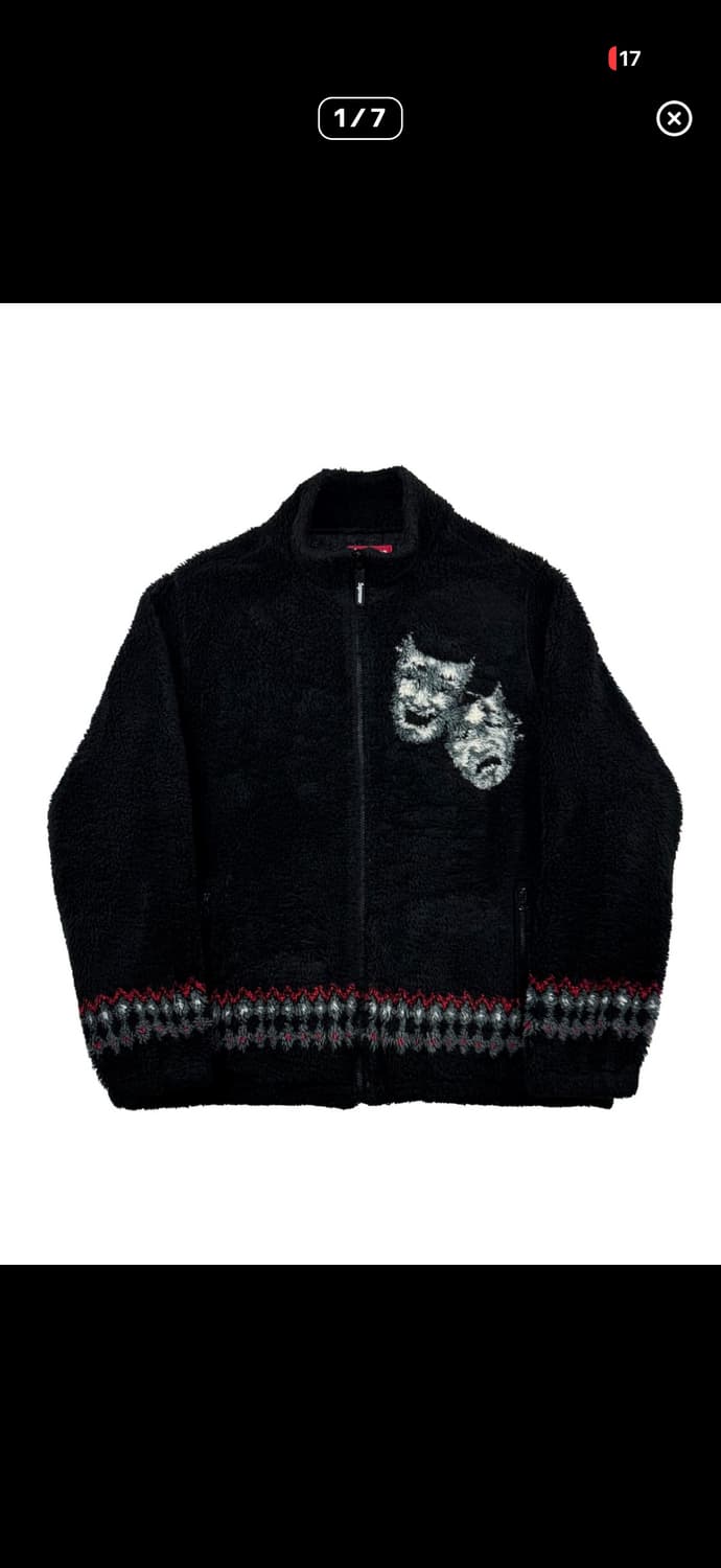 슈프림 드라마 마스크 플리스 자켓 상품이미지1