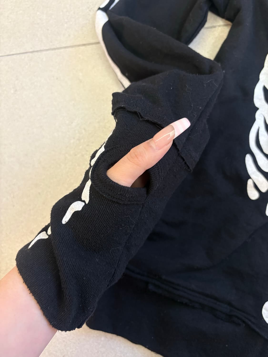 Babymetal 뼈 후드집업 상품이미지10