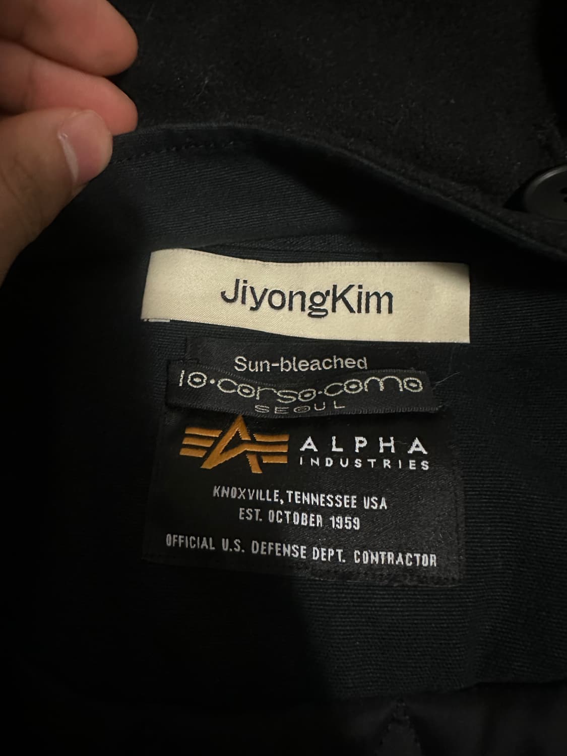 지용킴 알파 피쉬테일 자켓 상품이미지2