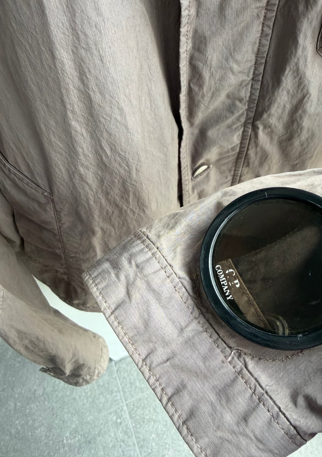 .100~105/ CP컴퍼니 00AW 렌즈 고글 나일론 쉘 자켓 상품이미지5