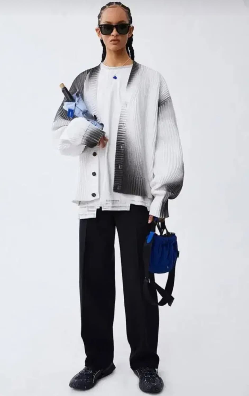 A2) ADER Error glow cardigan 상품이미지2