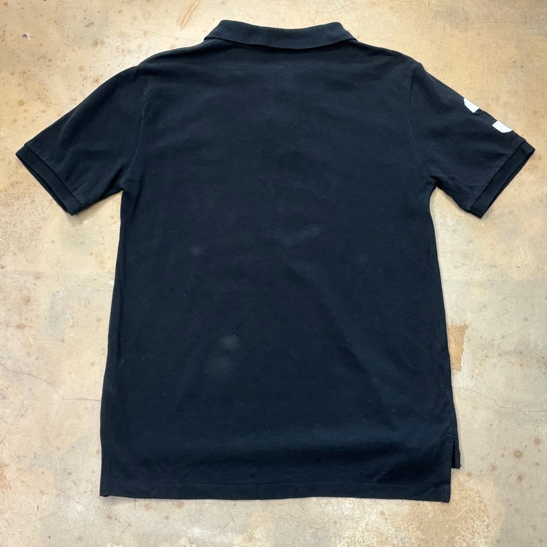 L 폴로랄프로렌 빅포니 여성용 블랙 카라 반팔티   상품이미지3