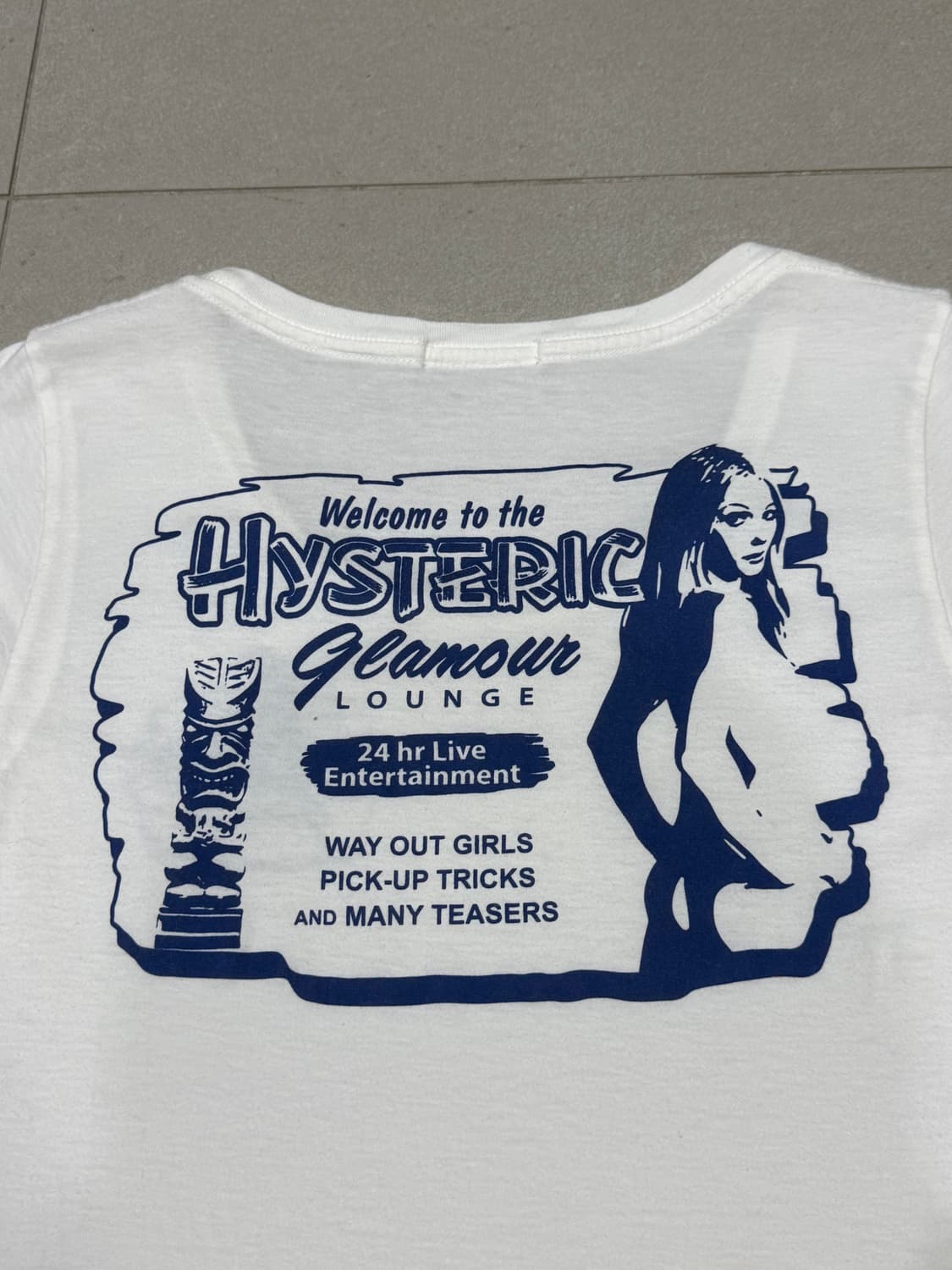 히스테릭 글래머 아카이브 히스걸 반팔 티셔츠 상품이미지2