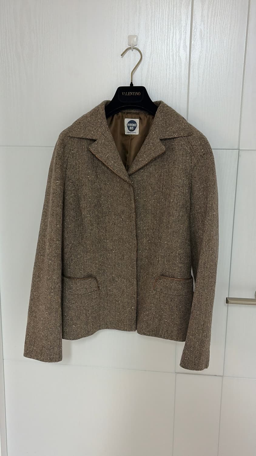 히로코코시노 해링본 자켓  상품이미지3
