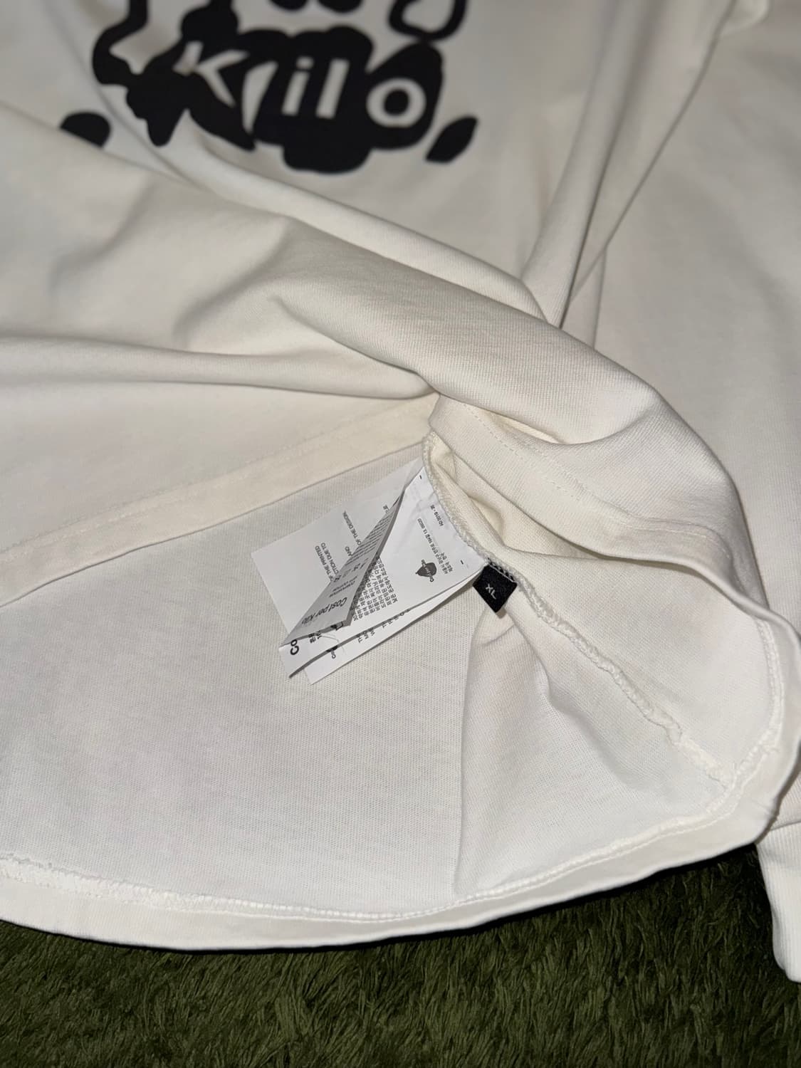 [XL] 코스트 퍼 킬로 스플레터 텍스쳐드 로고 롱슬리브 상품이미지6