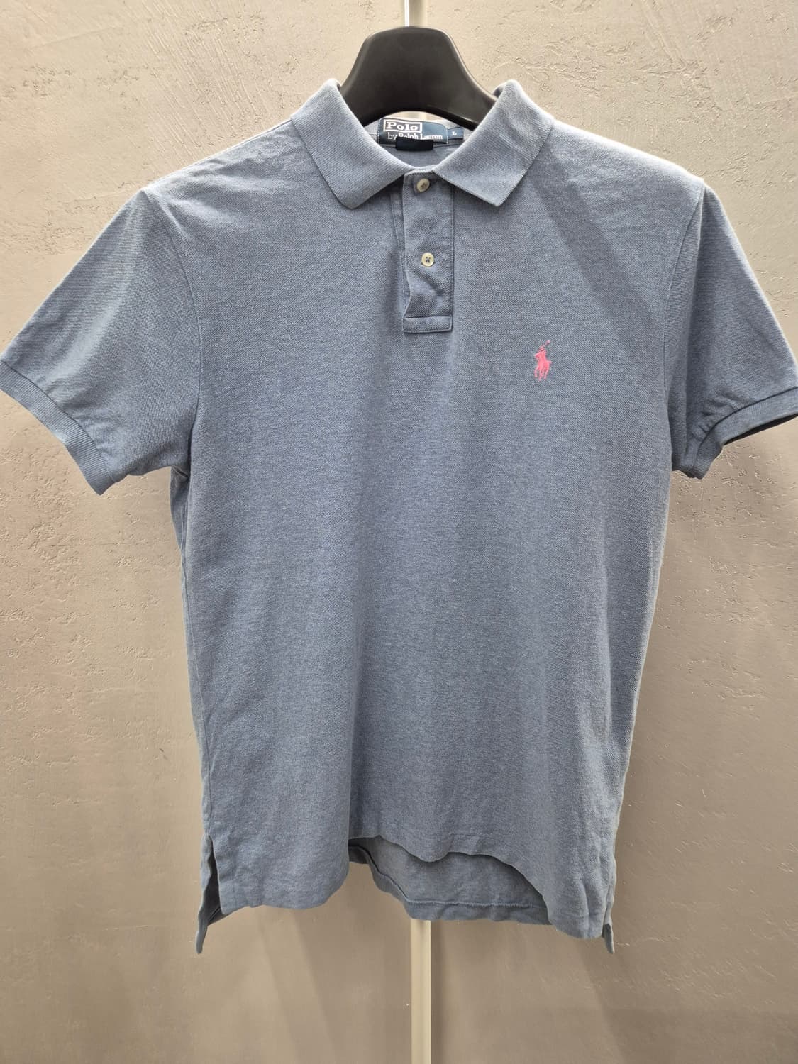 폴로 랄프로렌 반팔 폴로셔츠 블루 L 상품이미지2