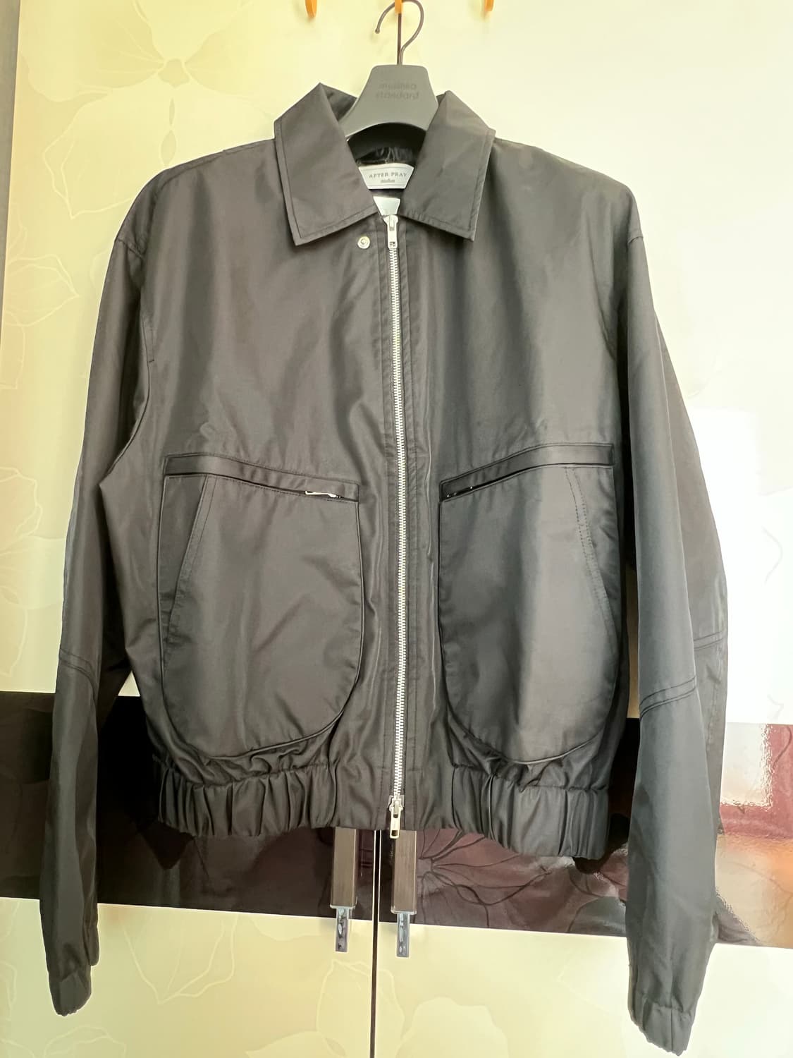 애프터프레이 플라이트 자켓 블랙 상품이미지2