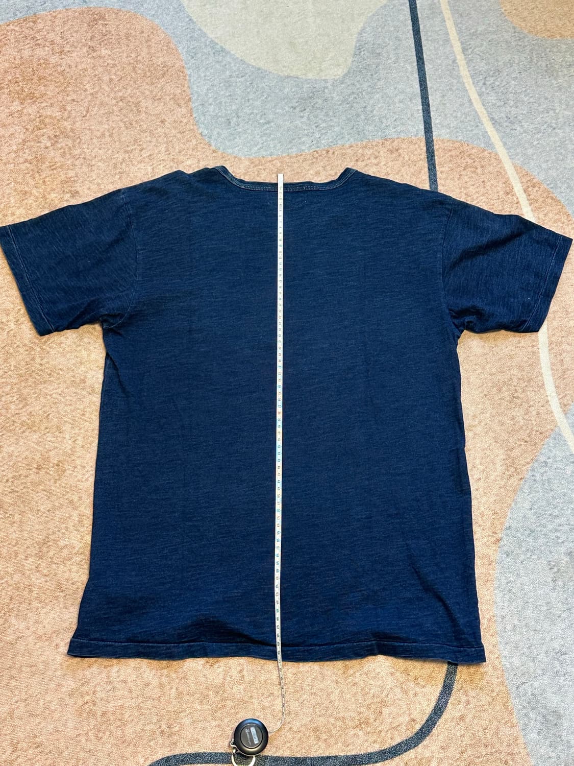 [L] RRL (더블알엘) US RRL 로고 반팔 인디고 상품이미지7