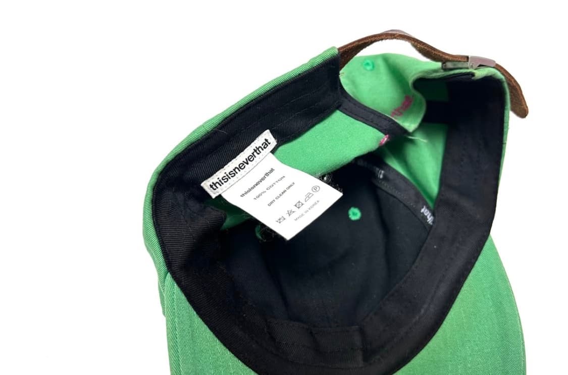 [Free] Thisisneverthat 디네뎃 자수 캡 그린 상품이미지2