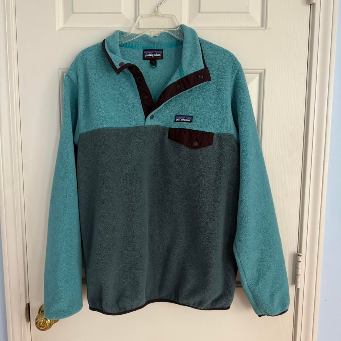 10s 파타고니아 신칠라 스냅-T 민트/딥그린/브라운 상품이미지1