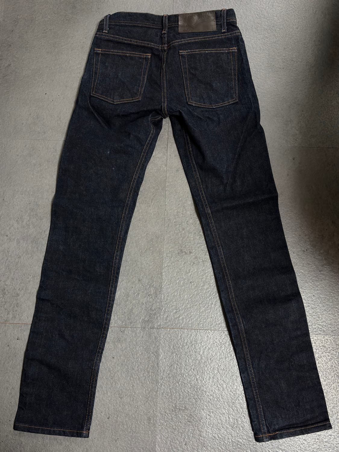 네이키드앤페이머스 딥인디고셀비지 와이드가이 29사이즈 상품이미지3