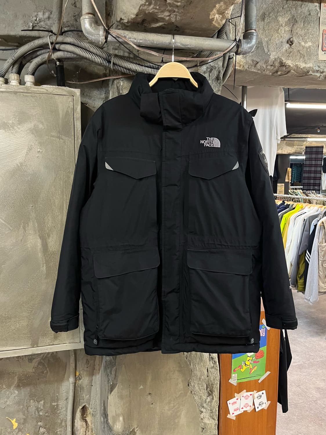 노스페이스 맥머도 구스 다운 패딩 자켓 블랙 100(L) #csz2470 상품이미지1