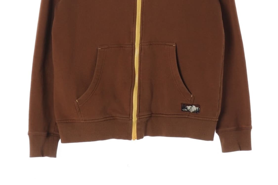 노스페이스 브라운 빅로고 후드집업 L 상품이미지4