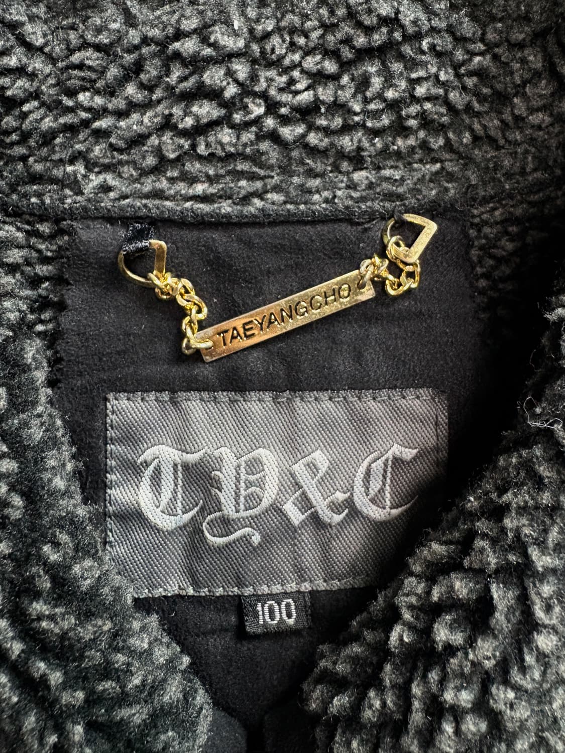 90s paolo ferrari 아카이브 스웨이드 무스탕 3593 상품이미지3