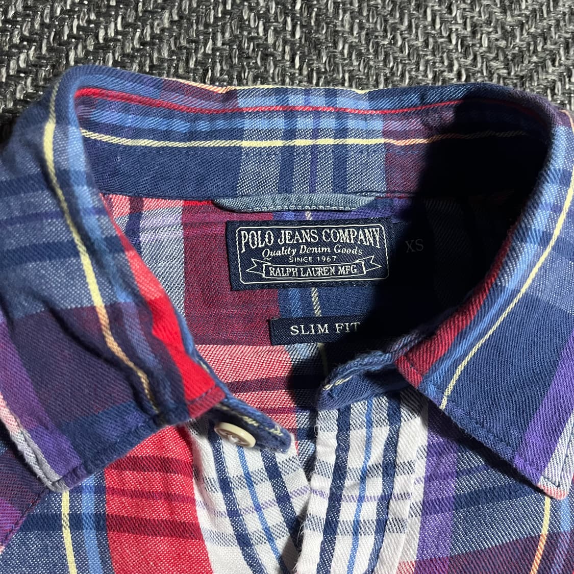 [XS] POLO JEANS 폴로진스 체크 셔츠 상품이미지4