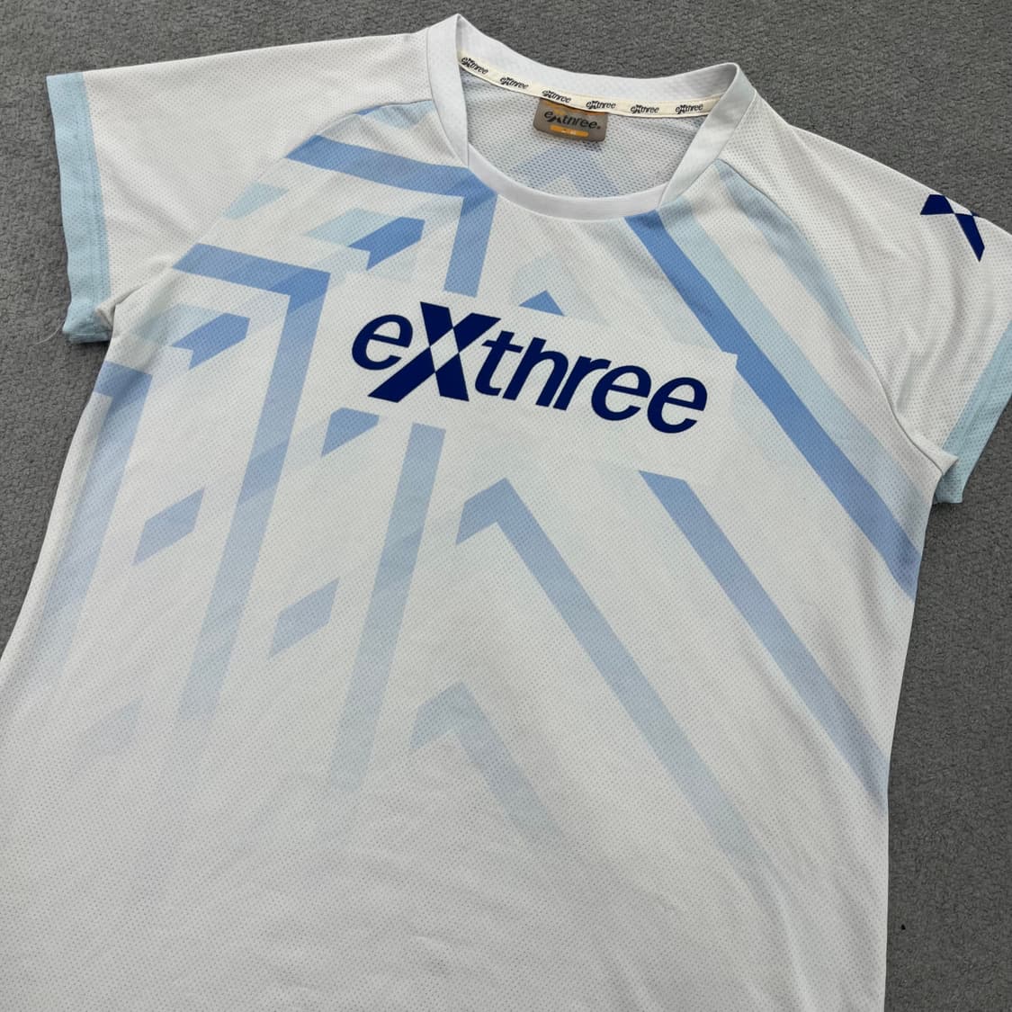 80 exthree 배드민턴 반팔 티셔츠 상품이미지2