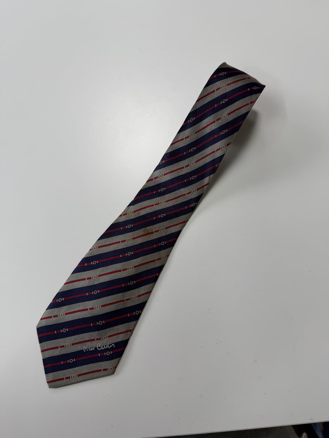 피에르가르뎅(Pierre cardin) 실크 넥타이 8cm 상품이미지1